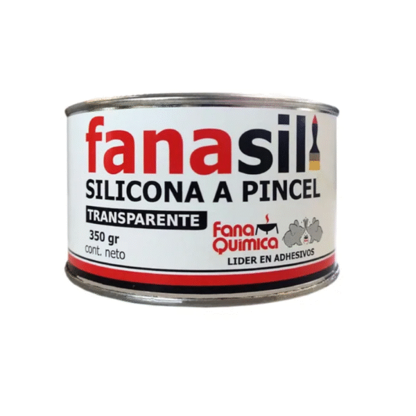 FANASIL SILICONA PINCELABLE 350Grs TRANSPARENTE
