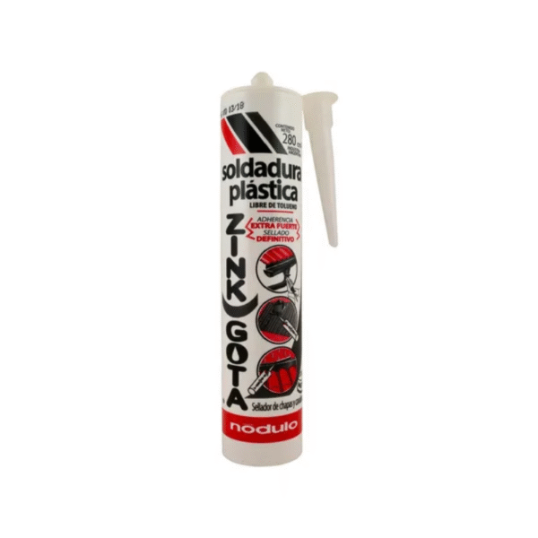 NODULO ZINKGOTA SELLADOR CHAPA/ZINK CARTUCHO x 280cc. GRIS